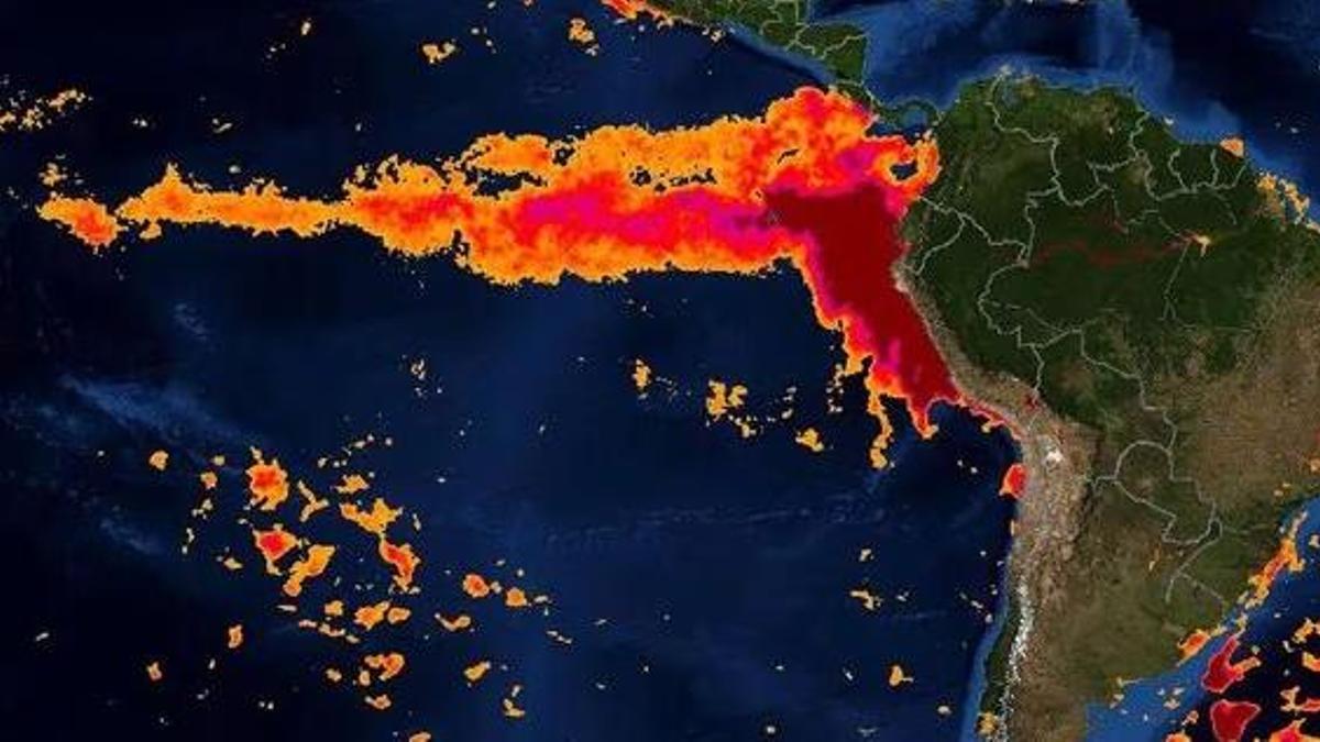 Calentamiento del Pacífico: gestación de 'El Niño'.