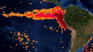 Calentamiento del Pacífico: gestación de ’El Niño’.