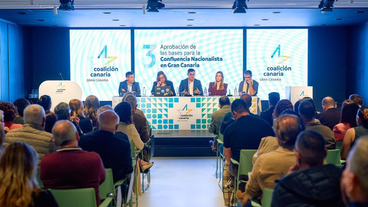 CC Gran Canaria cierra el año con presencia en 16 municipios y más de 2.300 afiliados en la isla.