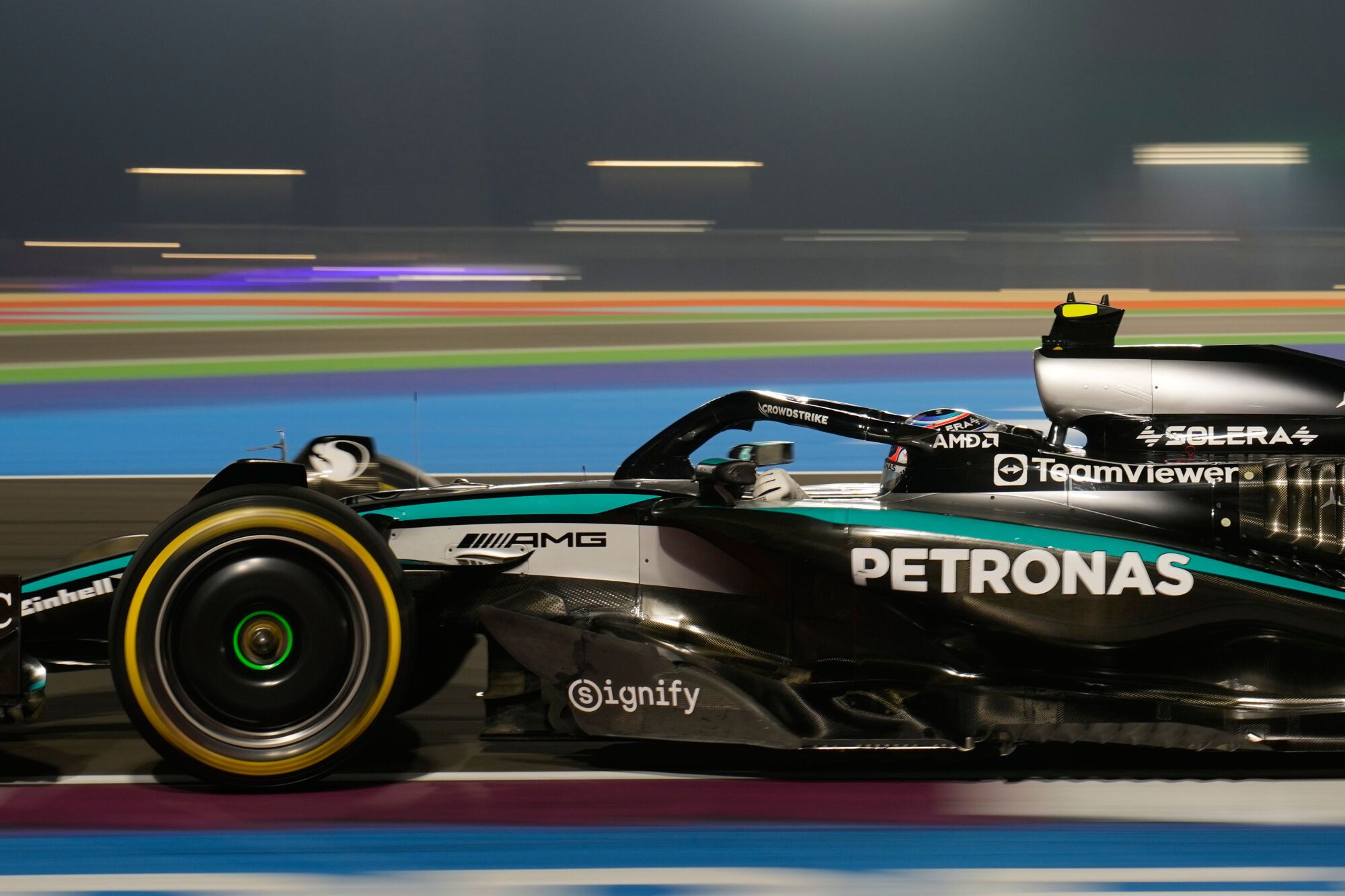 El GP de Qatar de Fórmula 1, en imágenes.