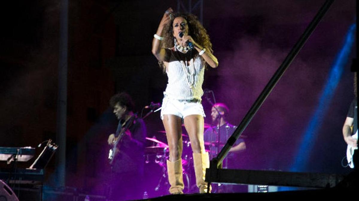 Rosario en una imatge d'arxiu en un concert