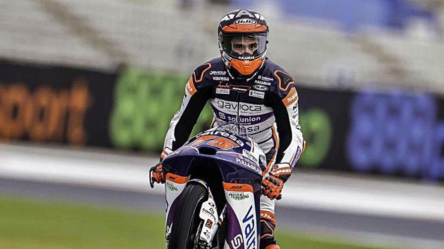 Albert Arenas, líder del Mundial de Moto3