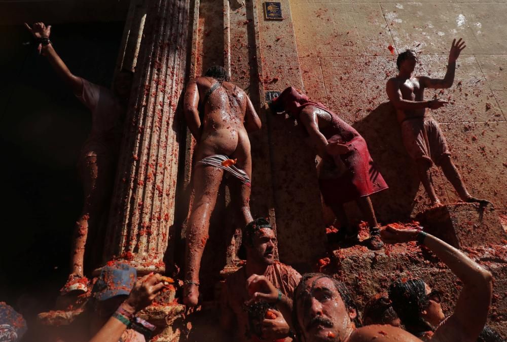 Les millors imatges de la Tomatina 2019