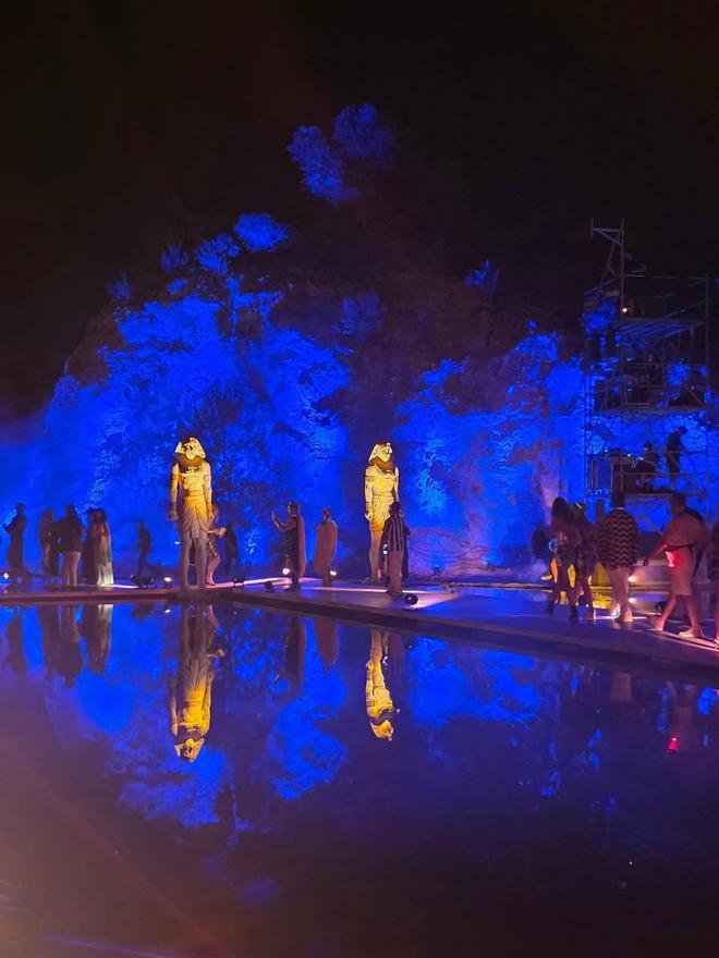 Galería: imágenes de la macrofiesta privada egipcia en sa Pedrera