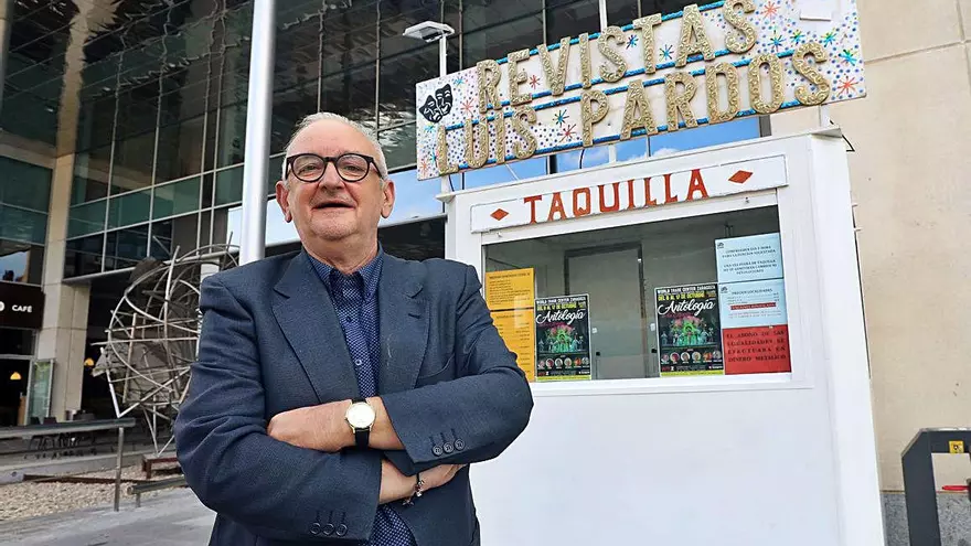 Luis Pardos: "El teatro es una medicina; yo lo necesito como el aire que respiro"