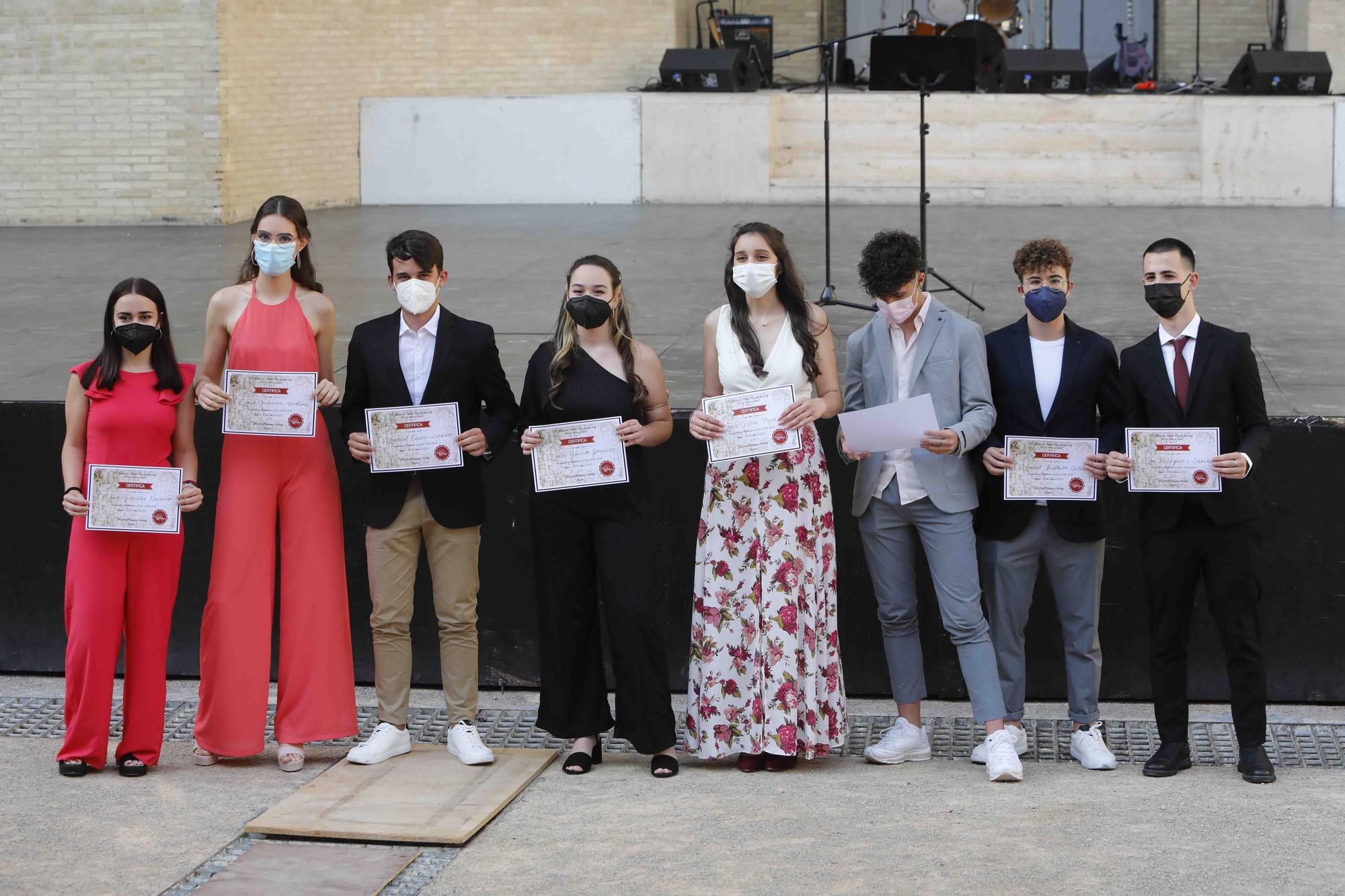 Graduación del IES Clot del Moro en el Teatro Romano de Sagunt.