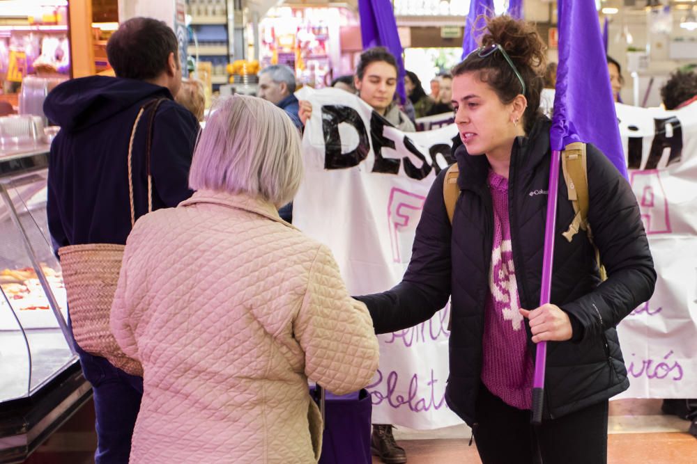 Movilizaciones feministas en la previa del 8M