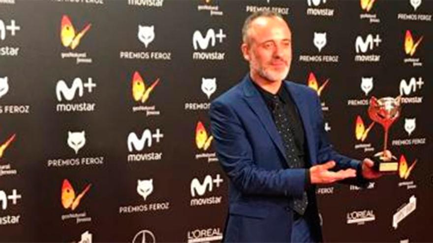 Javier Gutiérrez en los Premios Feroz // N.H.