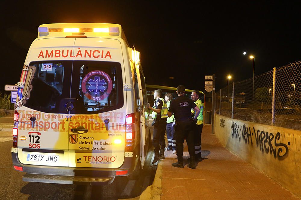 Una noche con la Policía en el West End en Sant Antoni (Ibiza)