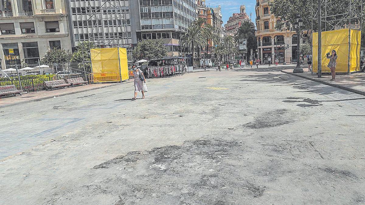 Cremaes de la plaza del Ayuntamiento