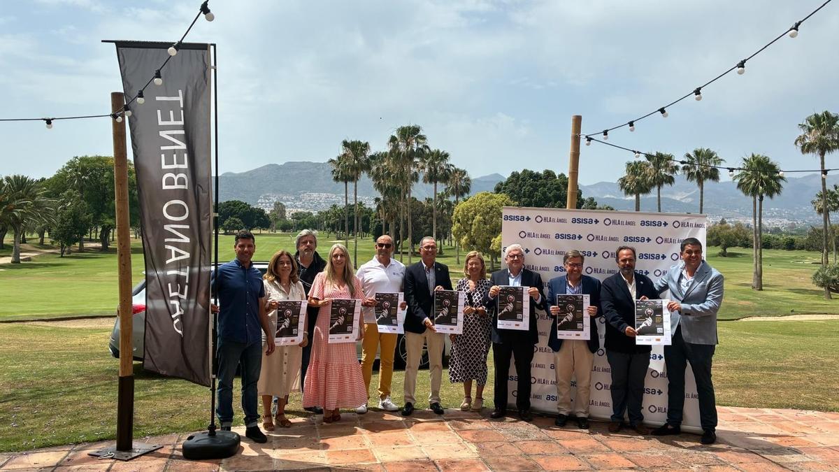 Presentación este martes de la IX edición del Green Solidario en el Real Club de Golf Guadalhorce.