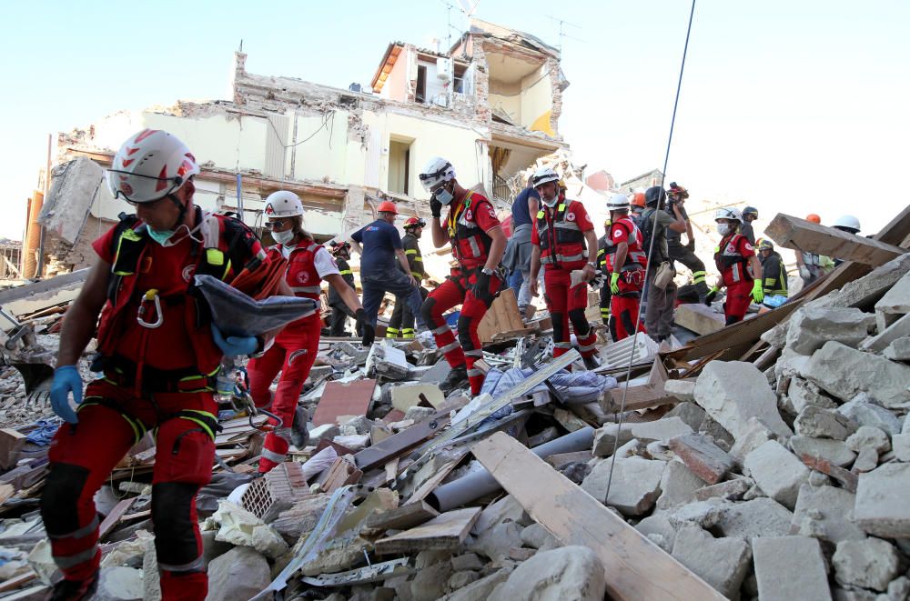 Terremoto en el centro de Italia