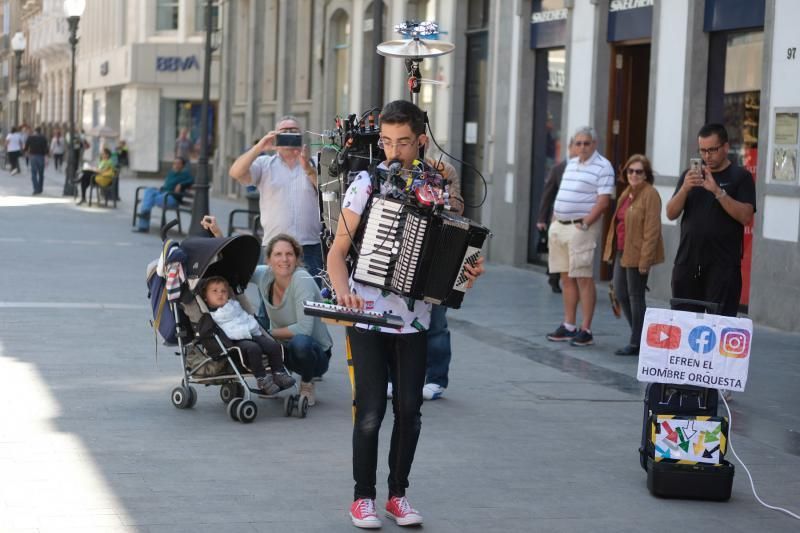 Las Palmas de Gran Canaria. Efrén, el hombre orquesta  | 26/02/2020 | Fotógrafo: José Carlos Guerra