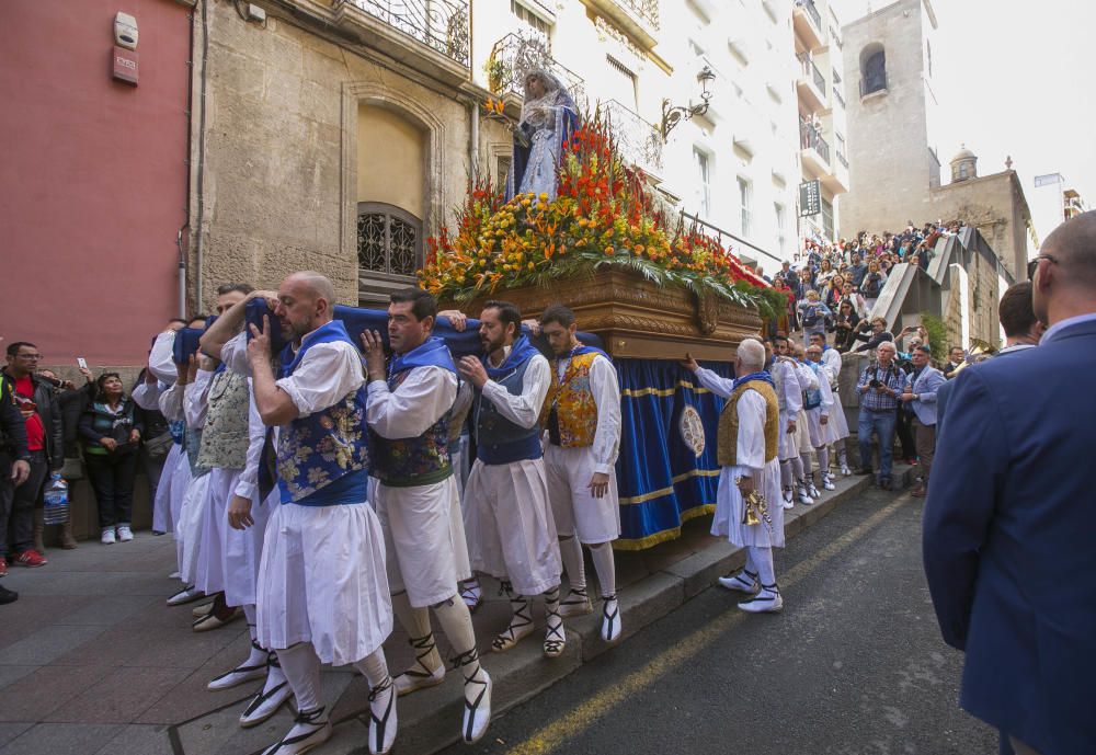 La Semana Santa alicantina concluye entre aleluyas.