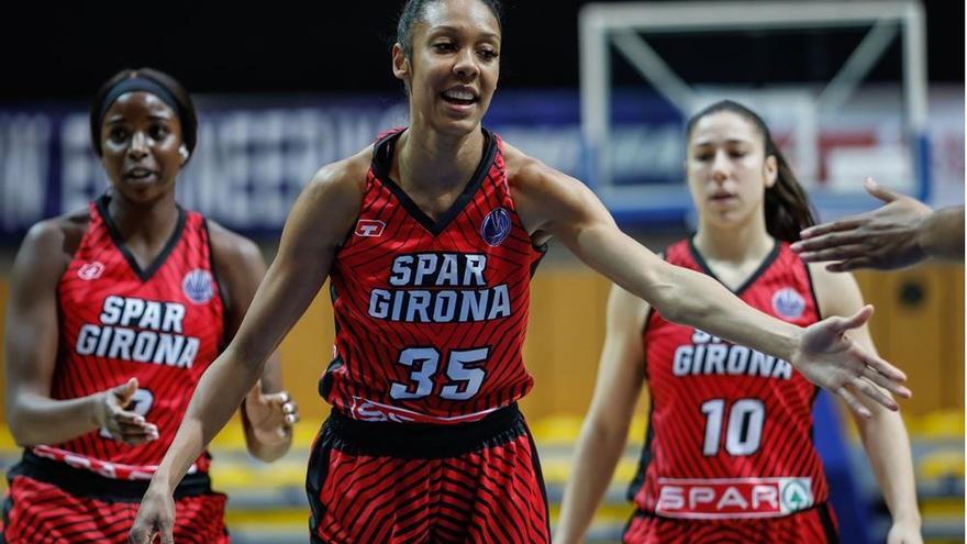 Gardner, en el partit entre el Gdynia i l&#039;Spar Girona de l&#039;última Eurolliga.