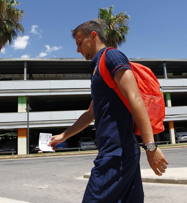 El Valencia CF pone rumbo a Évian-les-Bains