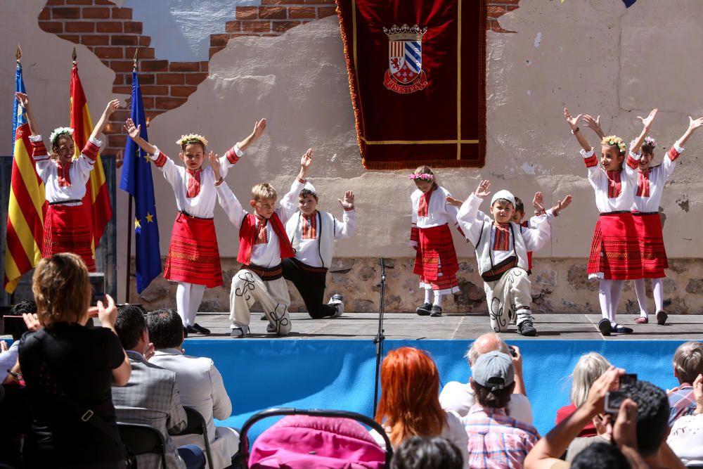 Finestrat conmemora la Carta Pobla y el Día de Europa