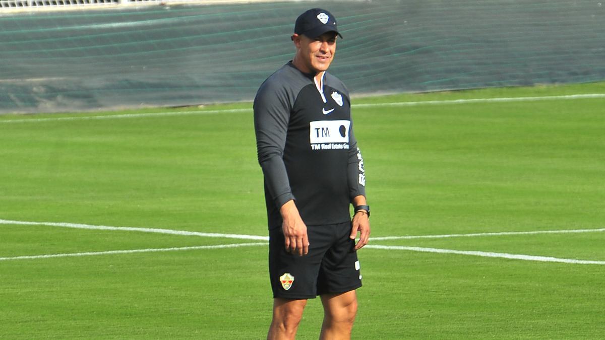 Jorge Almirón, entrenador del Elche