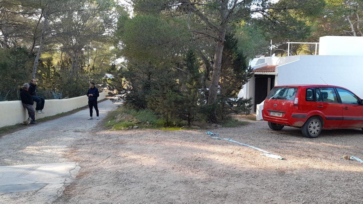 In diesem Haus auf Formentera in den Balearen hat die Schießerei stattgefunden.