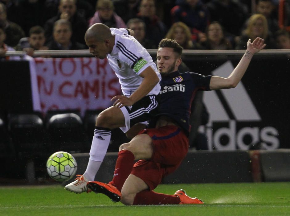 Las mejores fotos del Valencia - Atlético de Madrid