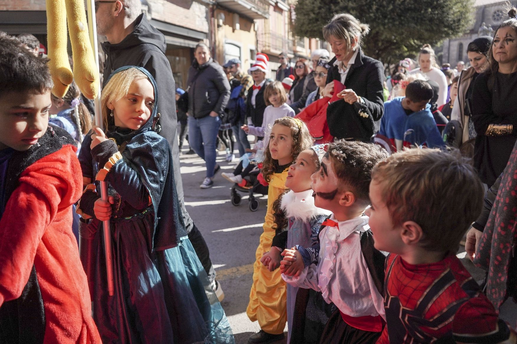 El Carnaval infantil de Sallent, en imatges