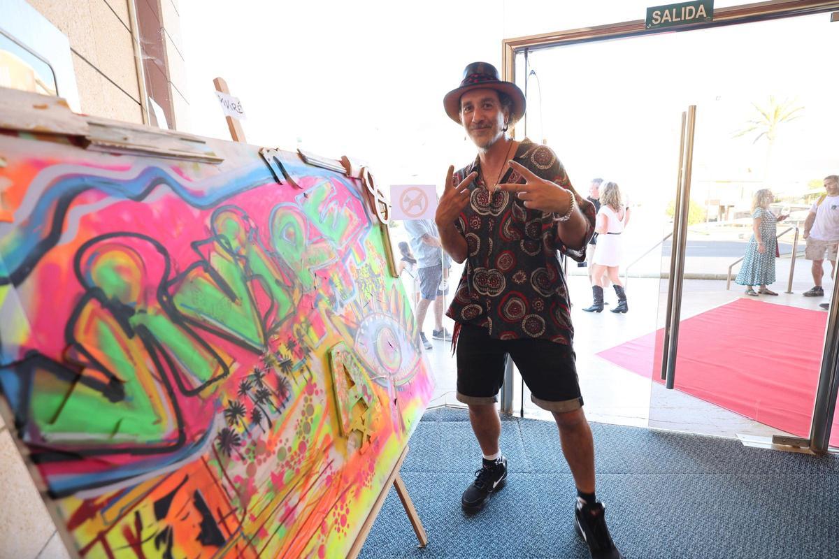 Mira todas las imágenes de la inauguración de la exposición del artista Boke en el Club Diario de Ibiza