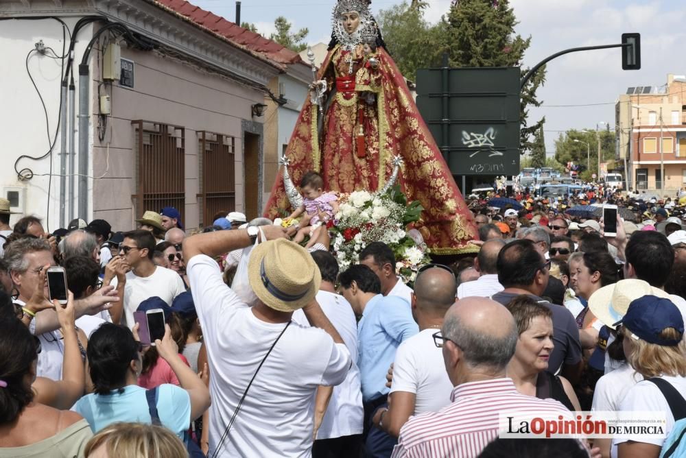 Romería de la Virgen de la Fuensanta: Paso por Alg