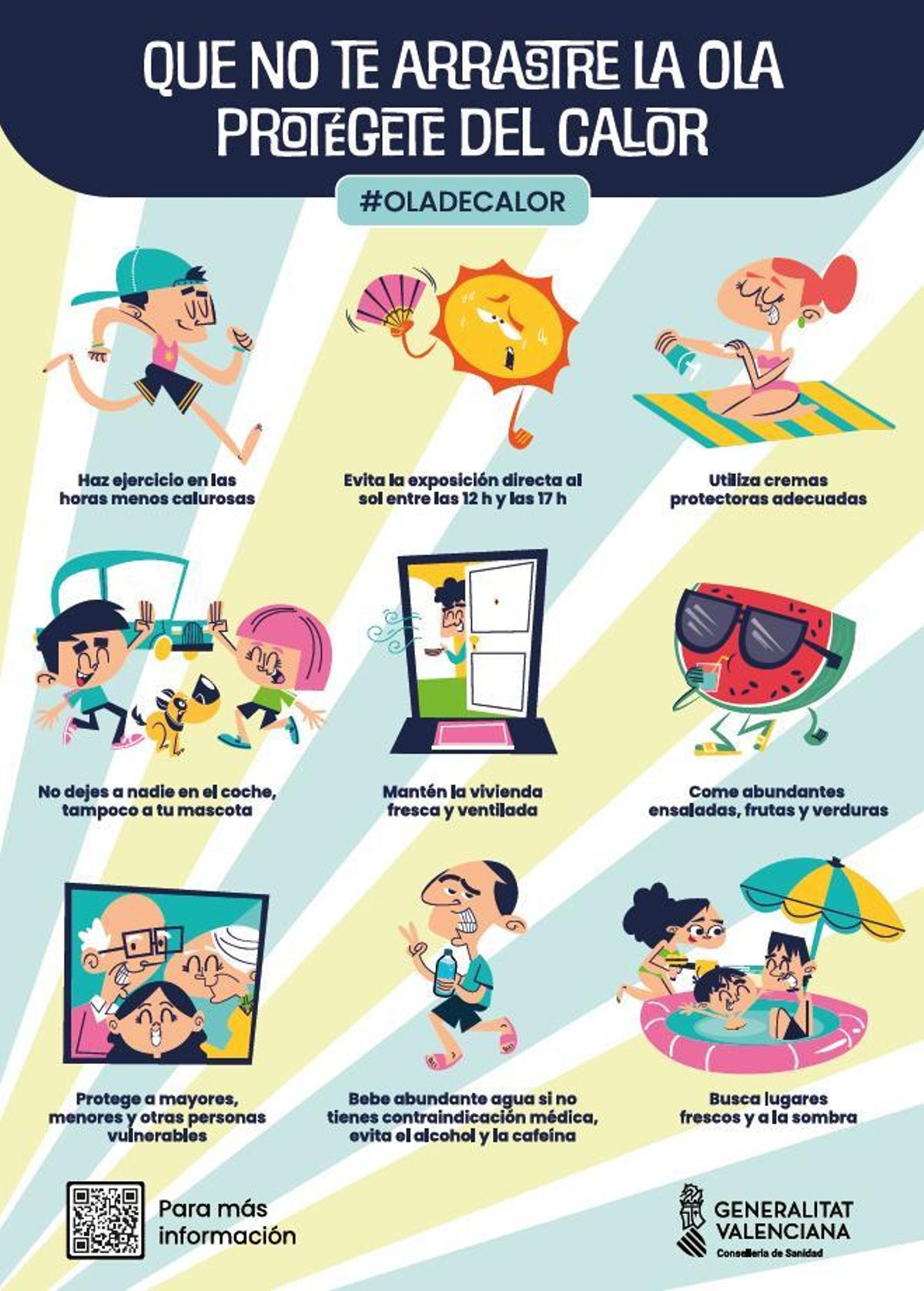 Consejos para afrontar la ola de calor