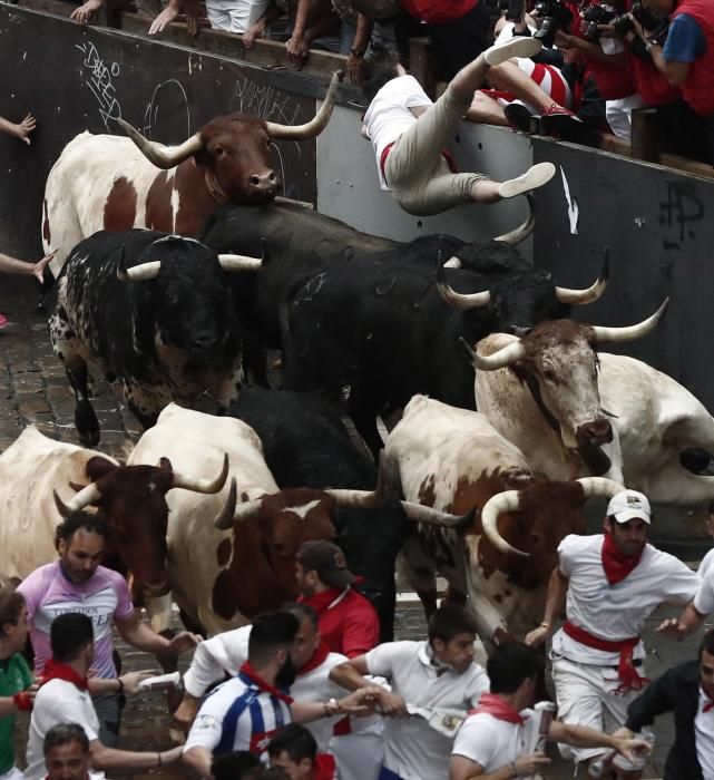 Primer encierro de Sanfermines 2018