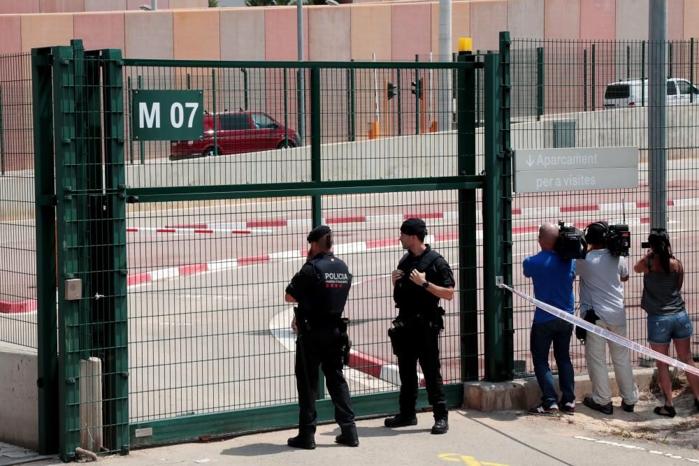 Forn, Rull i Turull arriben a la presó de Lledoners