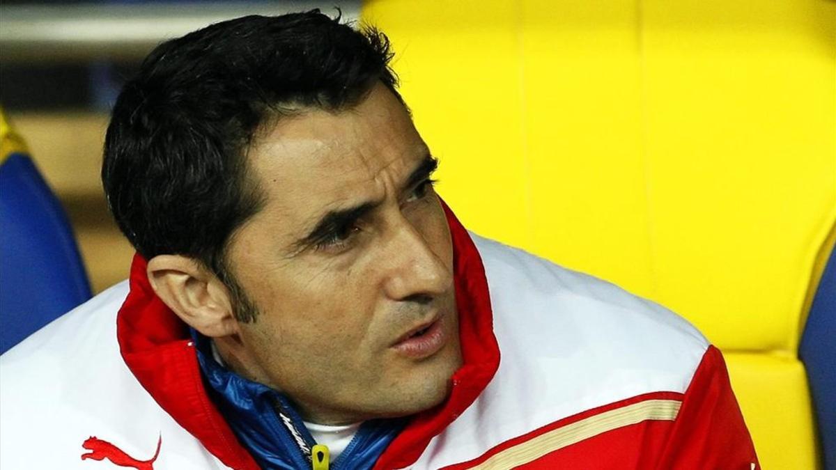 Valverde, en el banquillo de Olympiacos