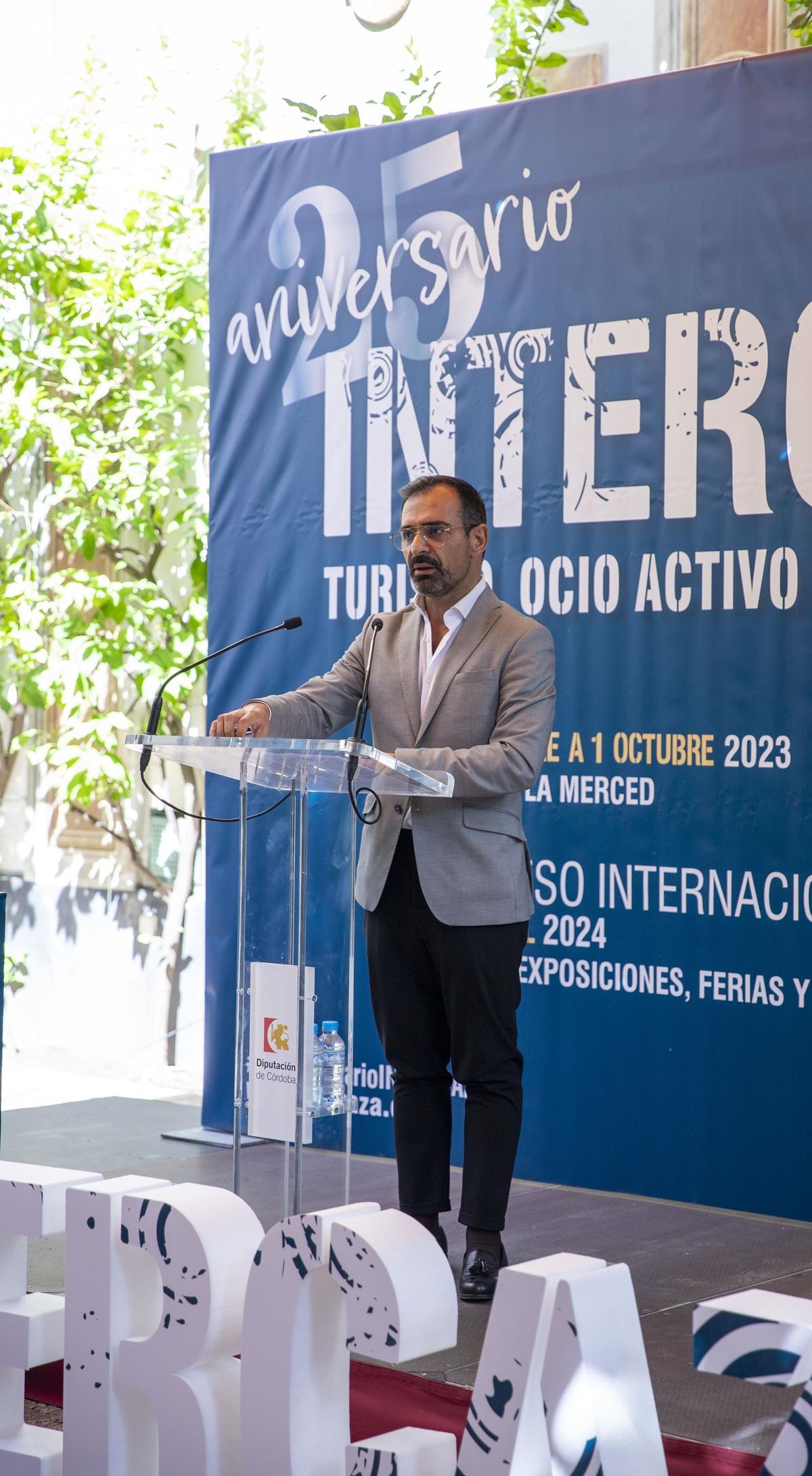 Félix Romero, presidente de Iprodeco, en la presentación.