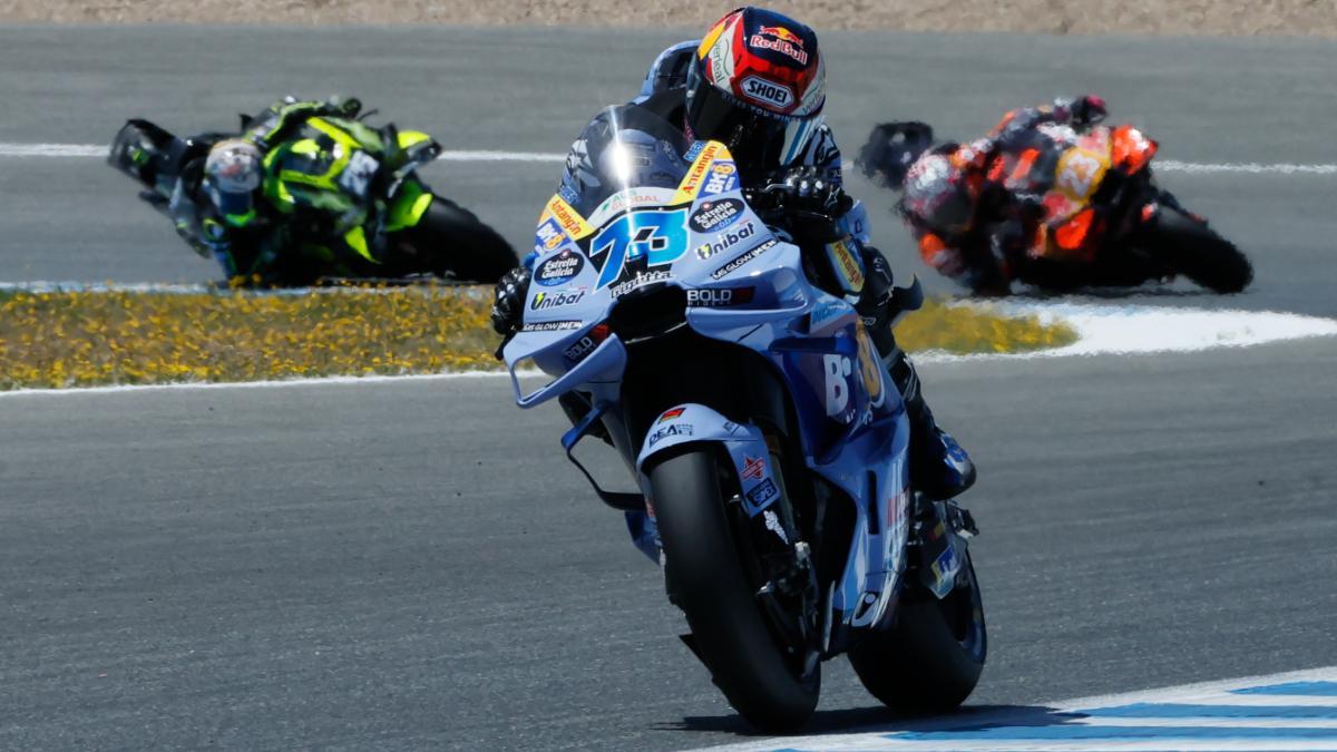 Alex Márquez lidera en Jerez