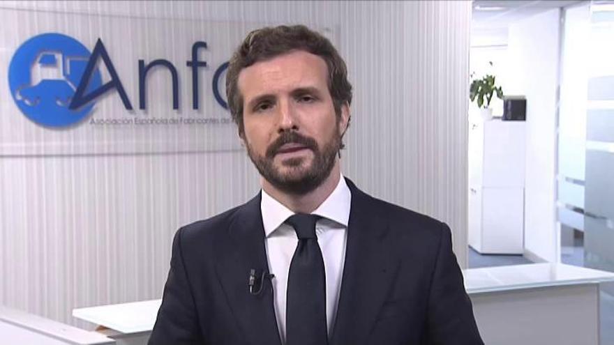 Pablo Casado reclama que Ana Pastor presida la comisión parlamentaria sobre el coronavirus