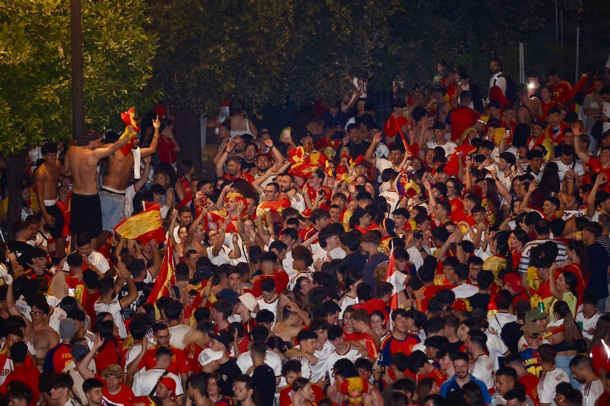 ¡España, campeona del mundo! Córdoba celebra en Las Tendillas el triunfo ante Argentina