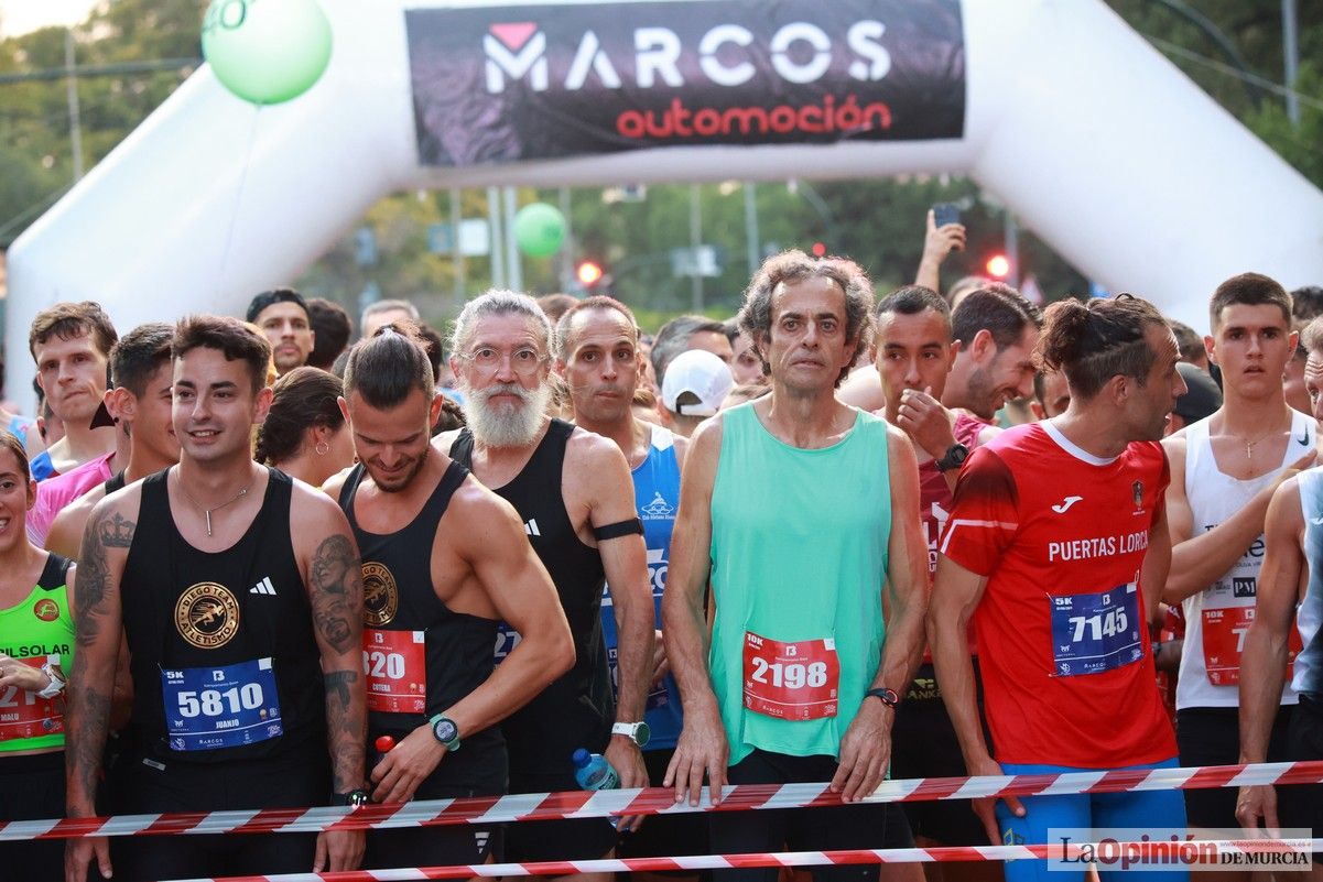 Las mejores imágenes de la carrera nocturna de Murcia