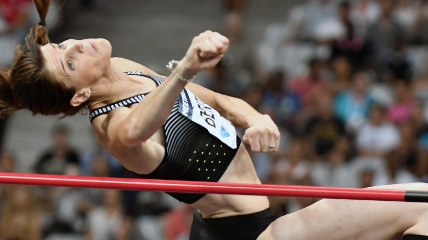 Ruth Beitia logra la mejor marca mundial del año con 1,95 m.