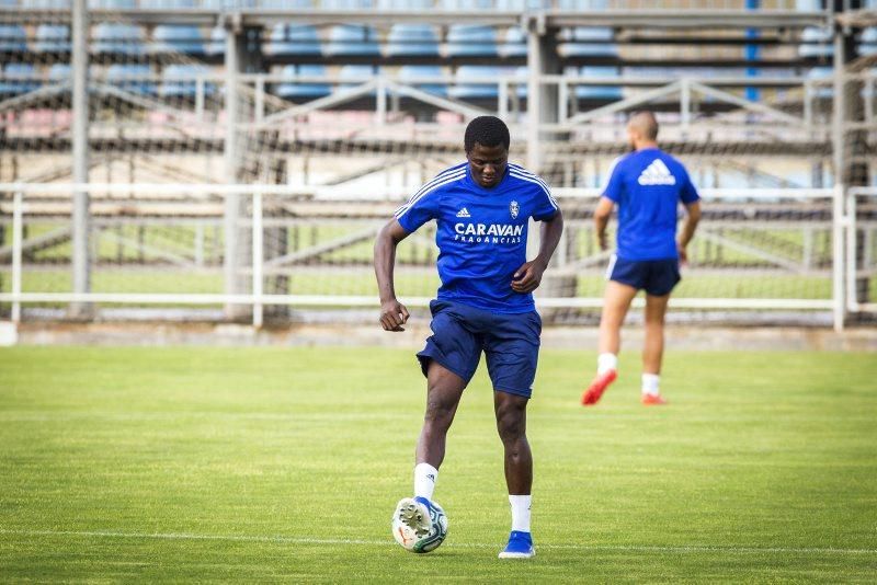 Entrenamiento del Real Zaragoza del 24 de julio