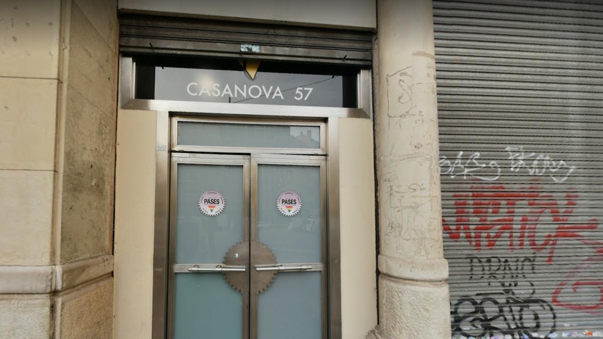 Sauna gay calle Casanova Barcelona