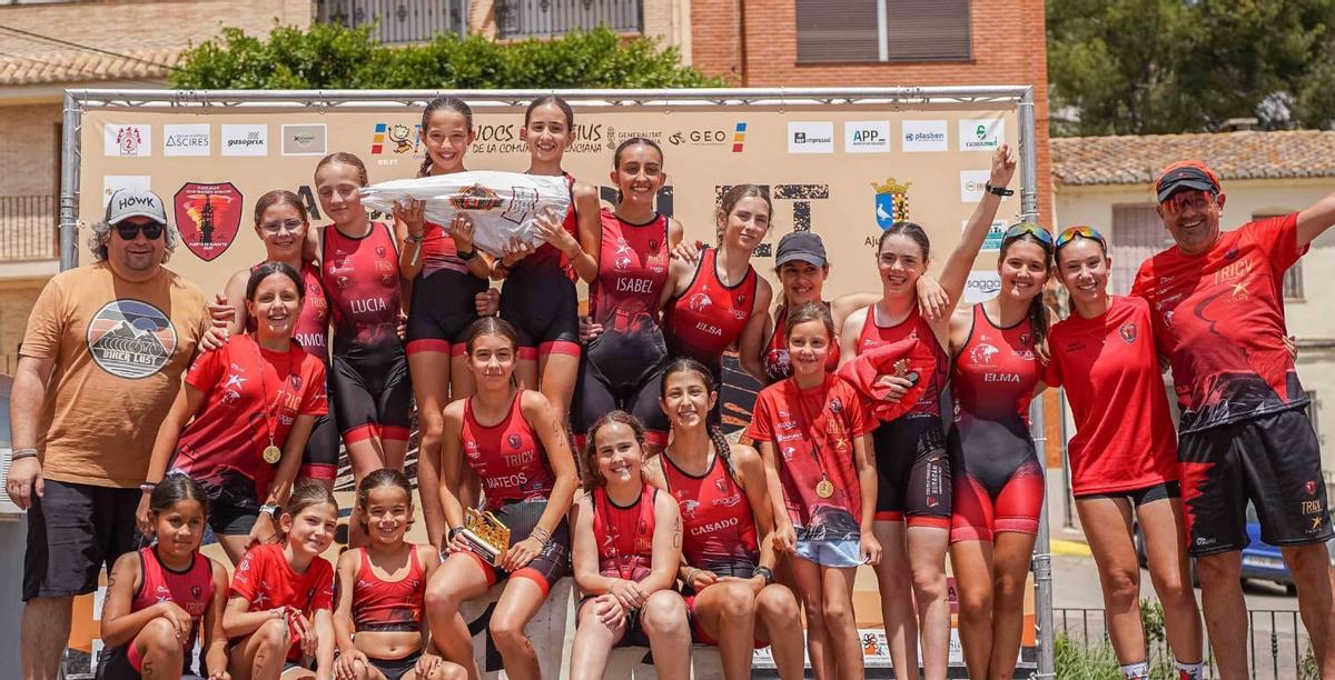 El CT Huracán fue la escuela con más participación femenina.