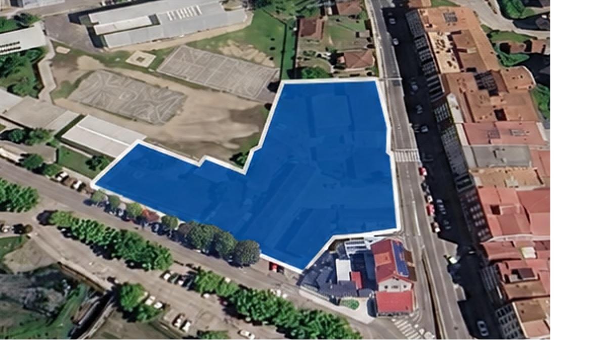 Infografía de la zona de A Marisma en la que el PP propone un gran espacio cultural.
