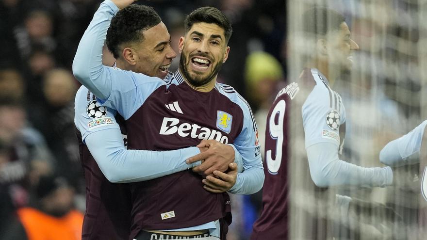 Marco Asensio renace en el Aston Villa