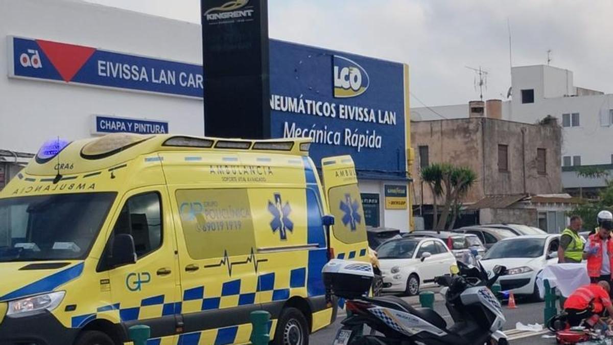 Los heridos fueron atendidos por personal del SAMU061.
