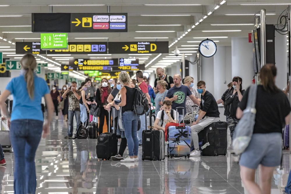 Der Flughafen Mallorca beginnt die Sommersaison