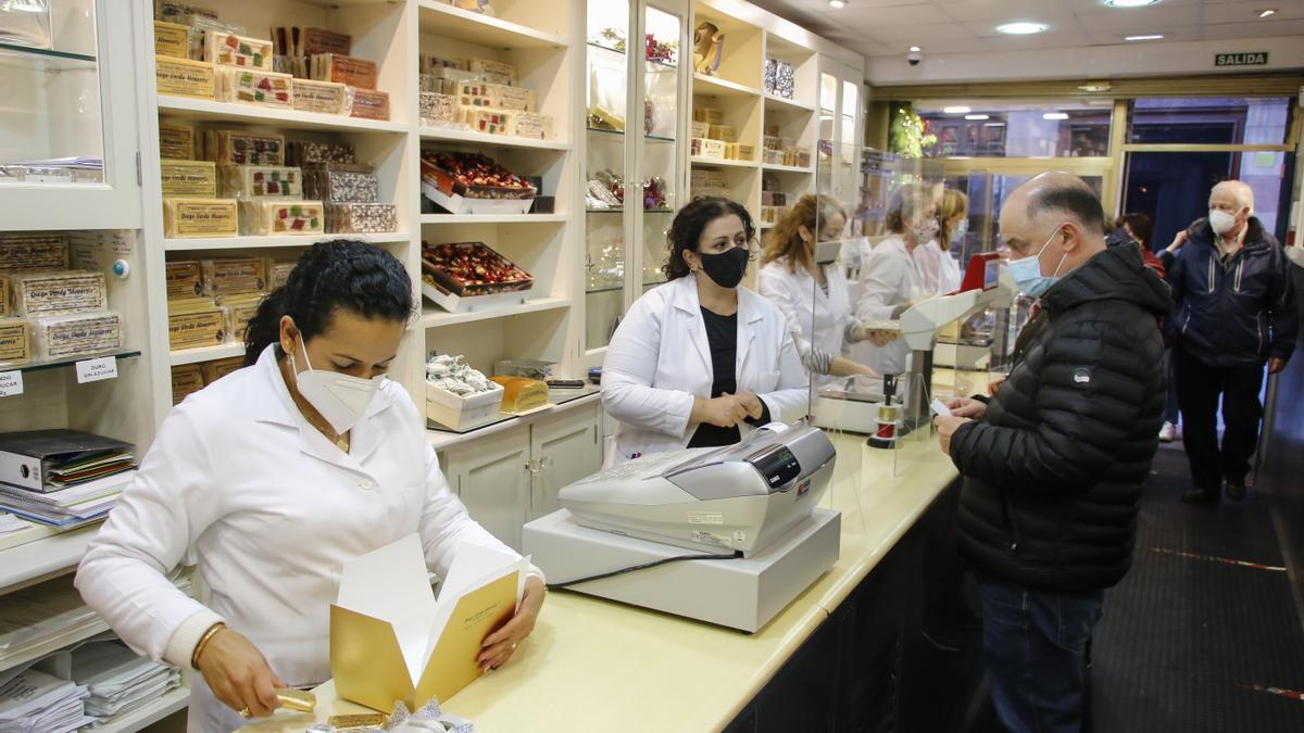 La tienda de Diego Verdú, en Oviedo.