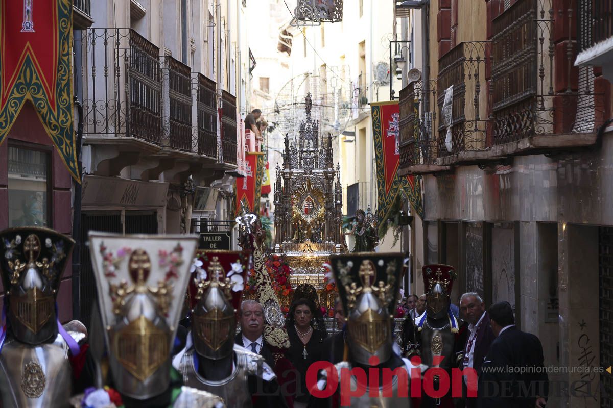 Fiestas de Caravaca: Procesión de regreso a la Basílica