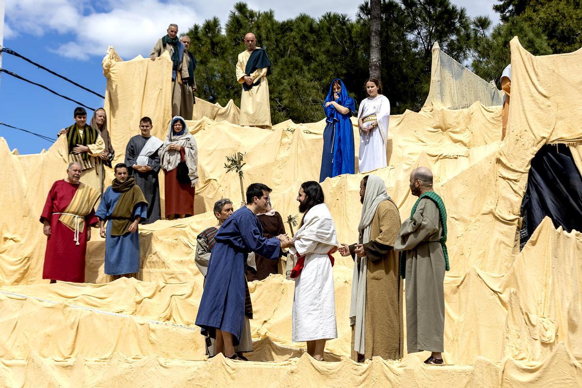 Domigo de Ramos en el Monte Calvario de Benetússer.