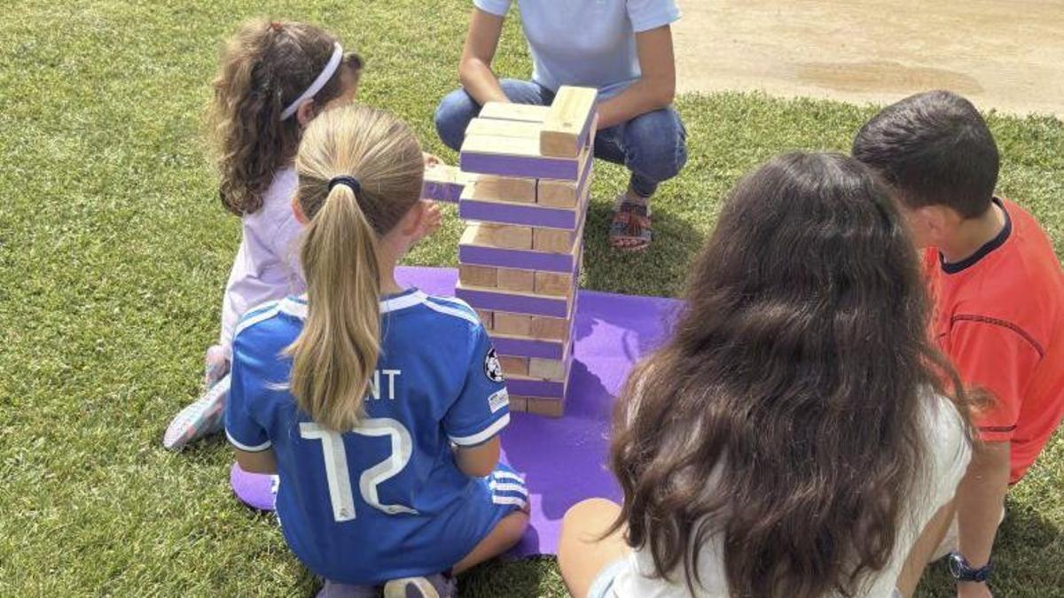 La jornada incluyó juegos colaborativos.  | SERVICIO ESPECIAL