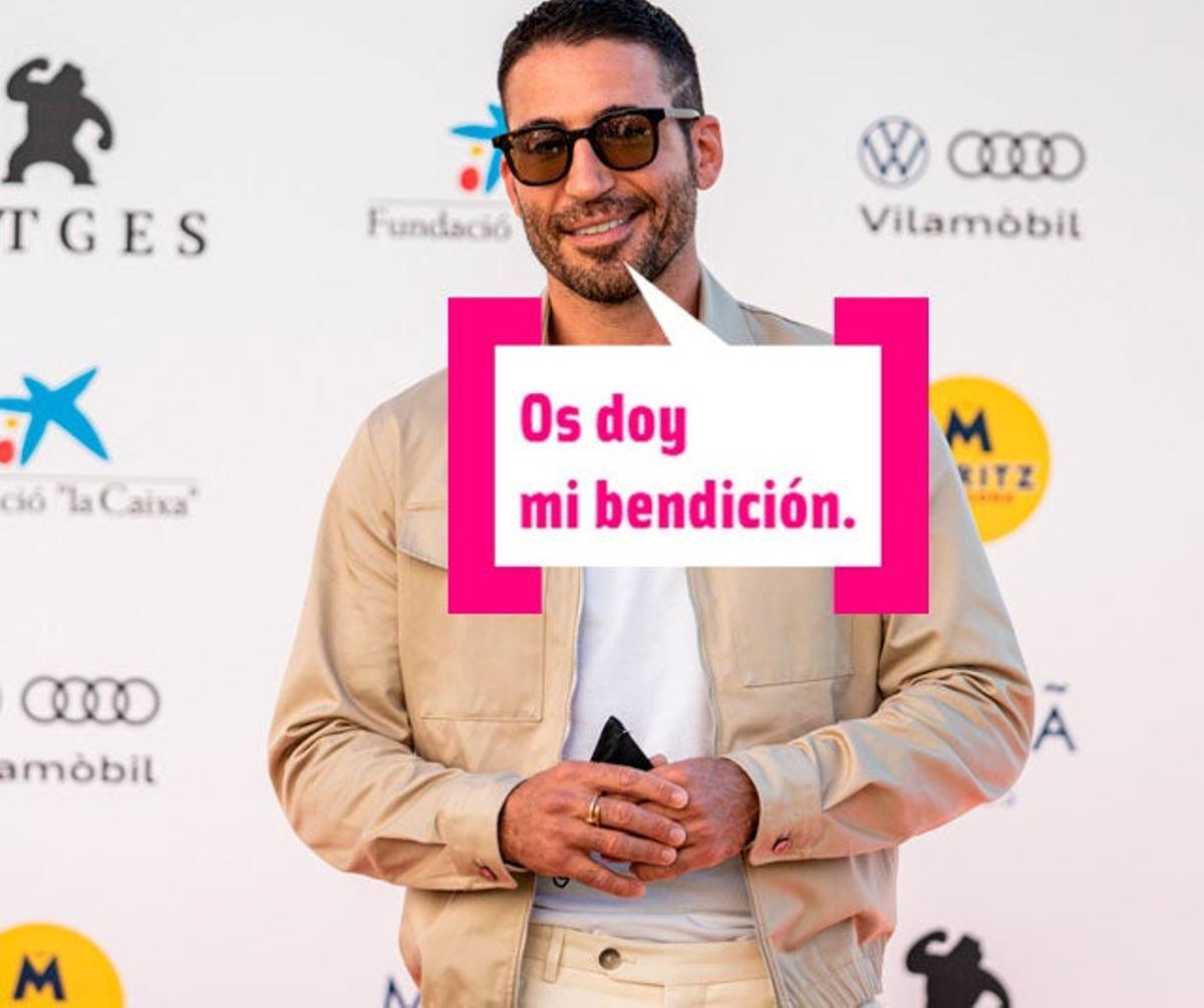 Miguel Ángel Silvestre en el photocall del Festival de Sitges