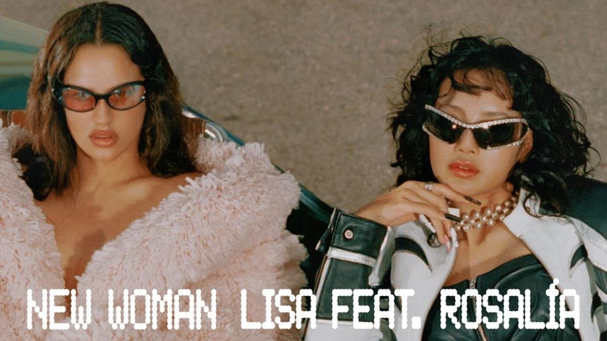 ¡Rosalía filtra el avance de su nueva canción con Lisa Manoban, cantante de Black Pink!